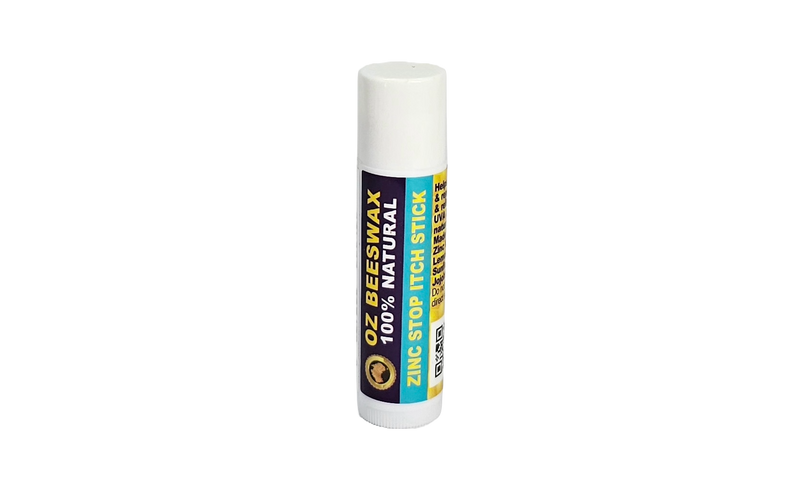 Zinc Stop Itch Stick Lip Balm Protector With Lemongrass 6 Pack