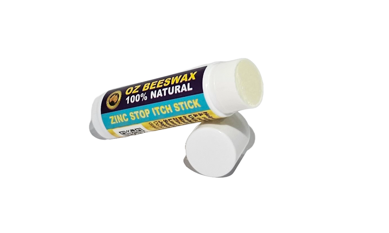 Zinc Stop Itch Stick Lip Balm Protector With Lemongrass 6 Pack