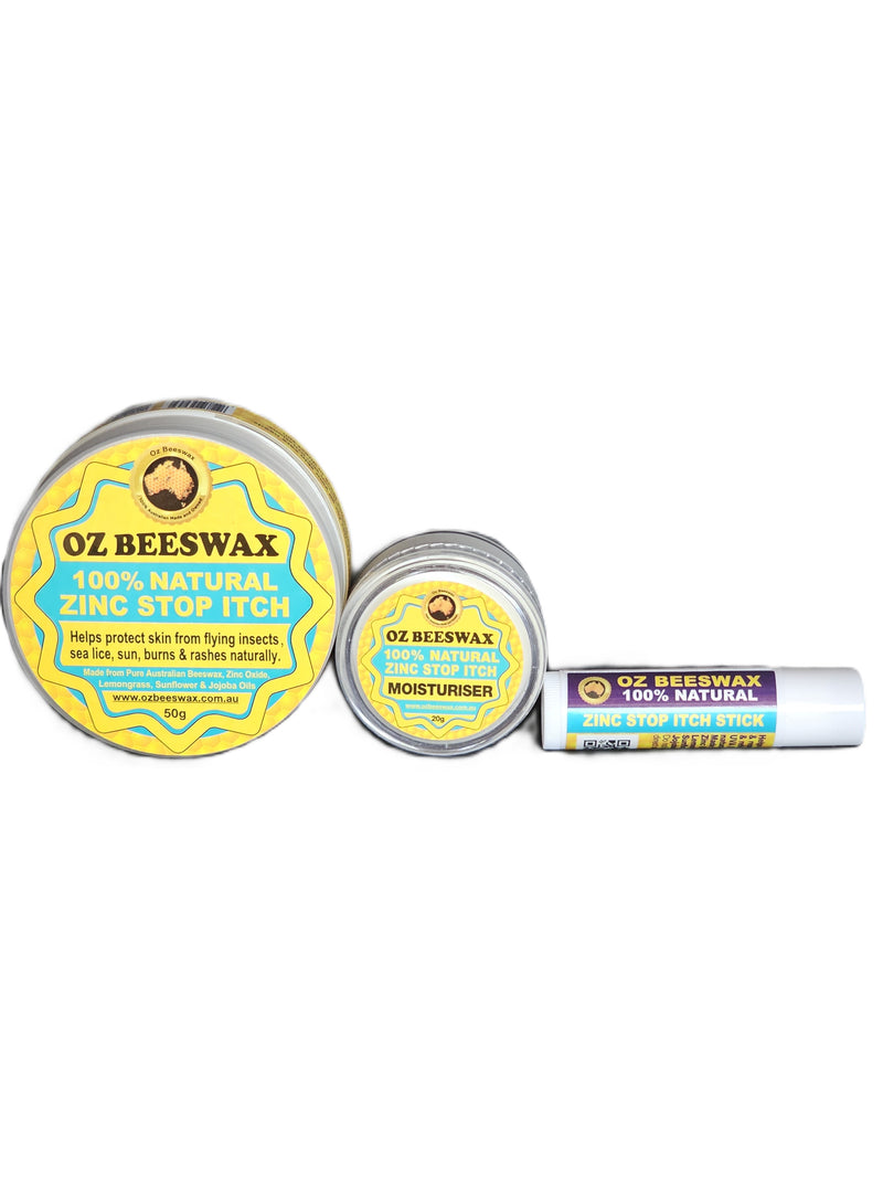 Zinc Stop Itch Moisturiser & Protector with Lemongrass 3 Pack